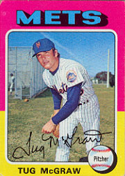 1975 Topps Baseball Cards      067      Tug McGraw